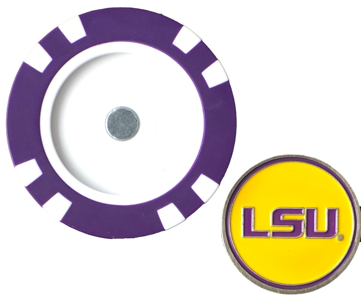 Officially Licensed LSU Tigers Poker Chip Ball Marker