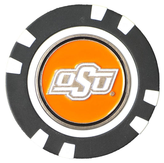 Officially Licensed Oklahoma State Cowboys Poker Chip Ball Marker