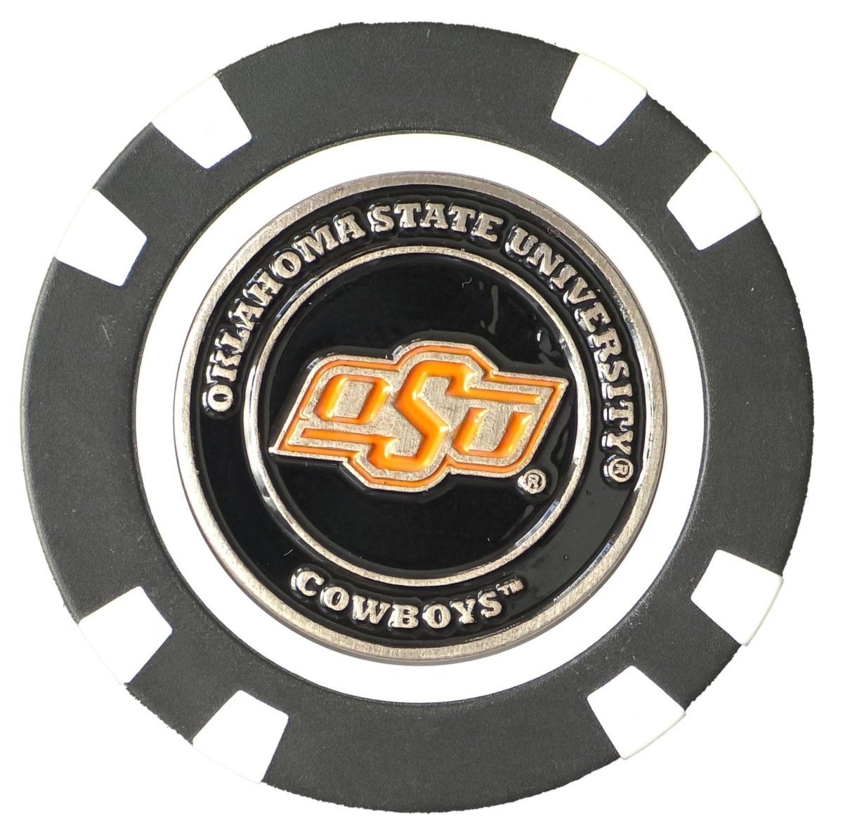 Officially Licensed Oklahoma State Cowboys Poker Chip Ball Marker