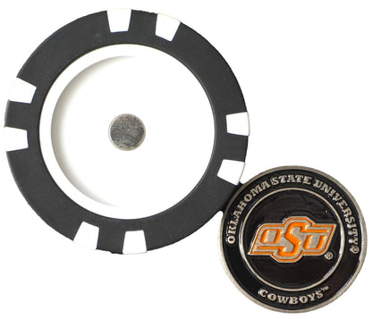 Officially Licensed Oklahoma State Cowboys Poker Chip Ball Marker