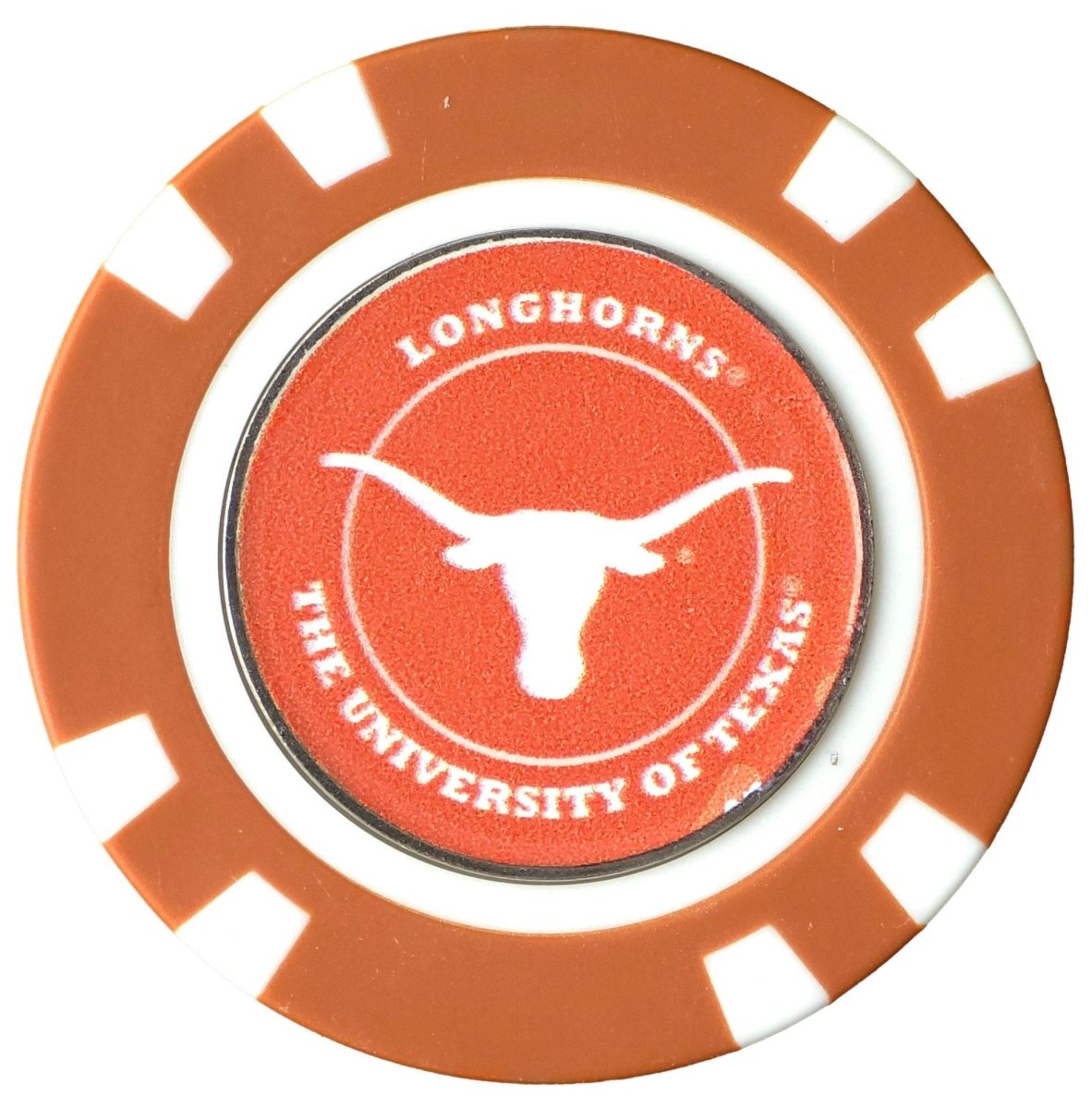 Officially Licensed Texas Longhorns Poker Chip Ball Marker