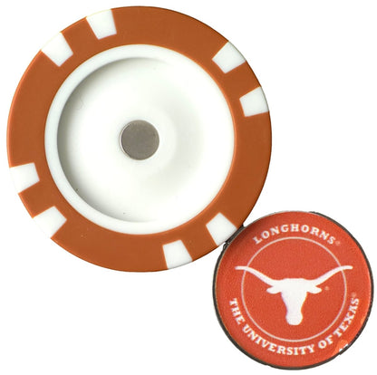 Officially Licensed Texas Longhorns Poker Chip Ball Marker