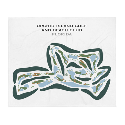 Orchid Island Golf and Beach Club, Florida - Printed Golf Courses