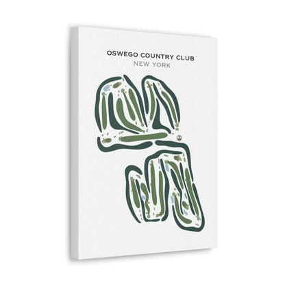 Oswego Country Club, New York - Printed Golf Courses