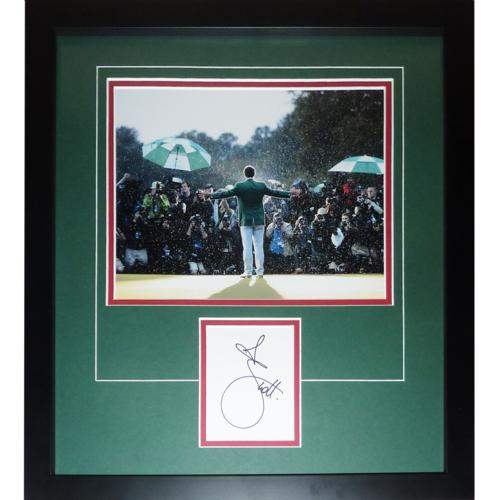 Adam Scott Autographed 2013 Masters (Ceremony) "Signature Series" Frame