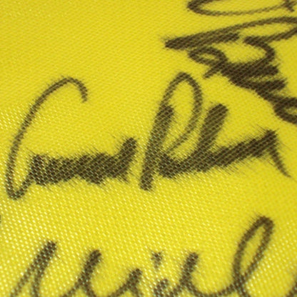 Masters Golf Pin Flag Autographed by 22 Former Champions #11