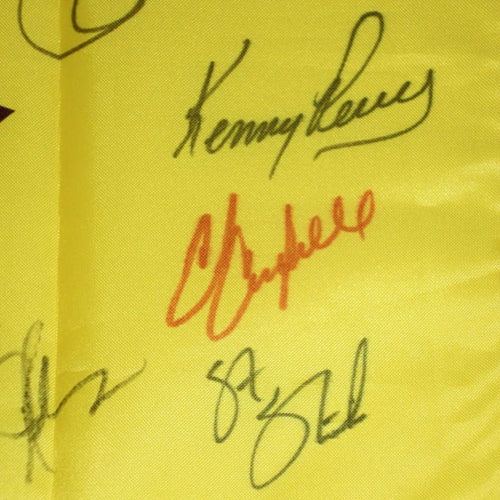 2008 Ryder Cup (Valhalla) Golf Pin Flag Autographed by 11 Team USA Members #1