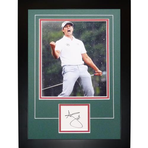 Adam Scott Autographed 2013 Masters (Celebrating) "Signature Series" Frame