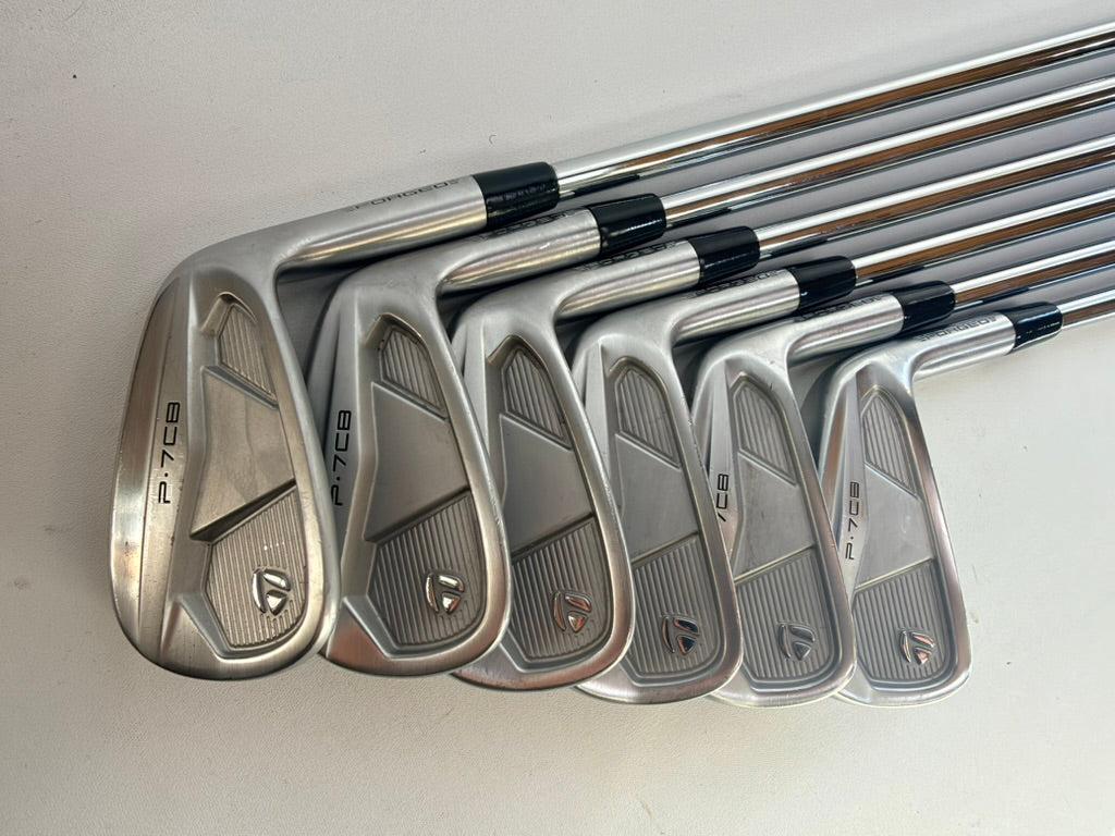 TaylorMade P7CB Iron Set 5-PW RH Project X LZ 6.0 Stiff SuperStroke