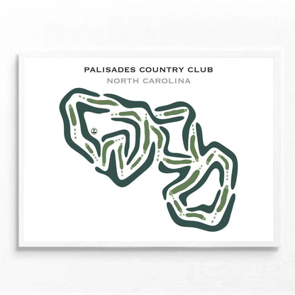 Palisades Country Club, North Carolina - Printed Golf Courses