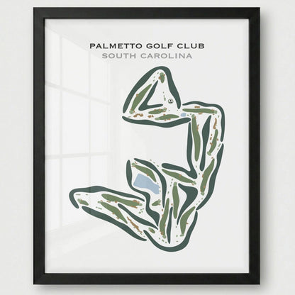 Palmetto Golf Course, South Carolina - Printed Golf Courses