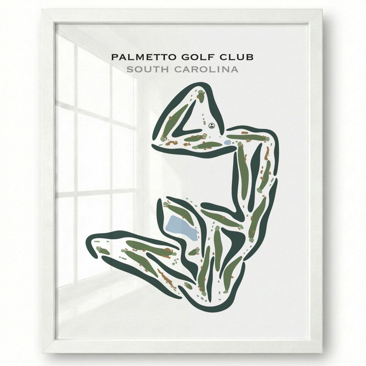 Palmetto Golf Course, South Carolina - Printed Golf Courses