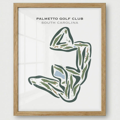 Palmetto Golf Course, South Carolina - Printed Golf Courses