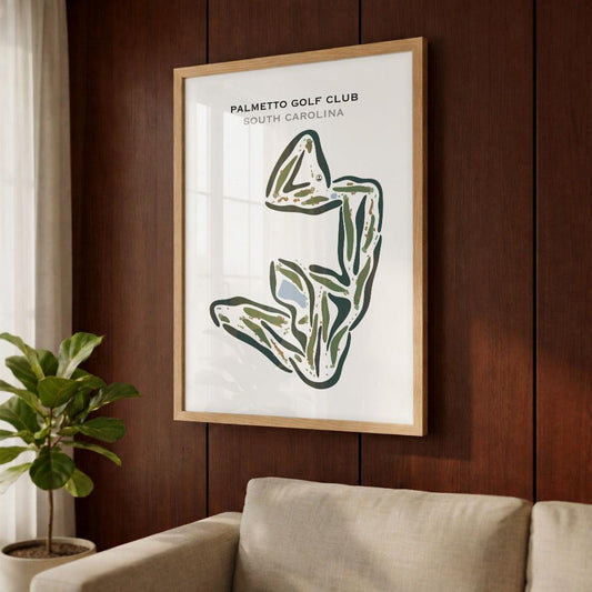 Palmetto Golf Course, South Carolina - Printed Golf Courses