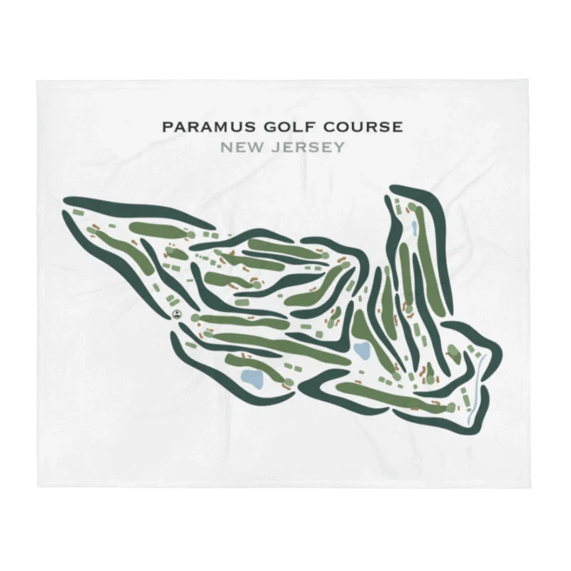 Paramus Golf Course, New Jersey - Printed Golf Courses