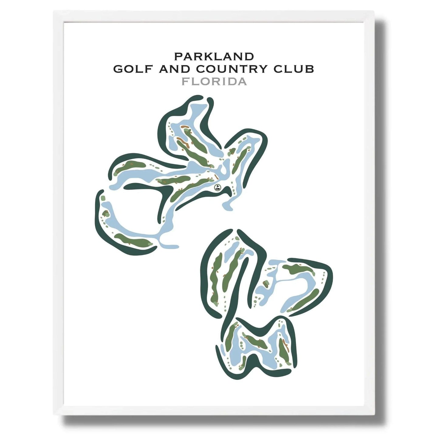 Parkland Golf & Country Club, Florida - Printed Golf Courses