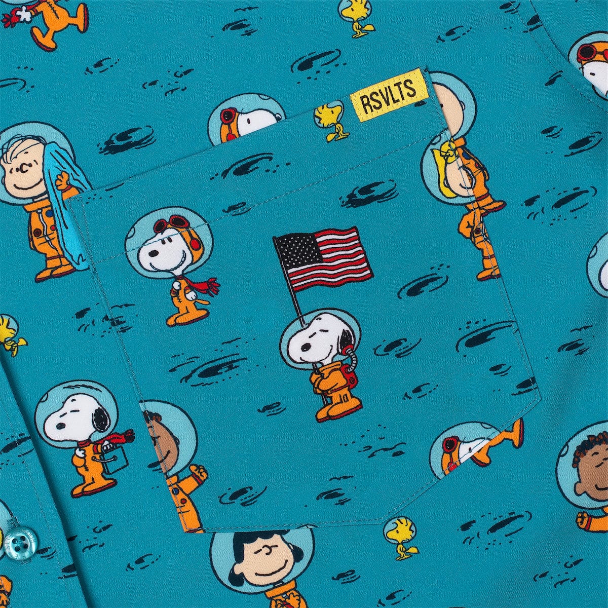 Peanuts "Astro 'Nuts" – KUNUFLEX Short Sleeve Shirt 