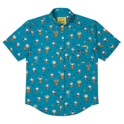 Peanuts "Astro 'Nuts" – KUNUFLEX Short Sleeve Shirt 