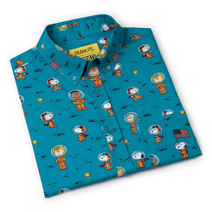 Peanuts "Astro 'Nuts" – KUNUFLEX Short Sleeve Shirt 