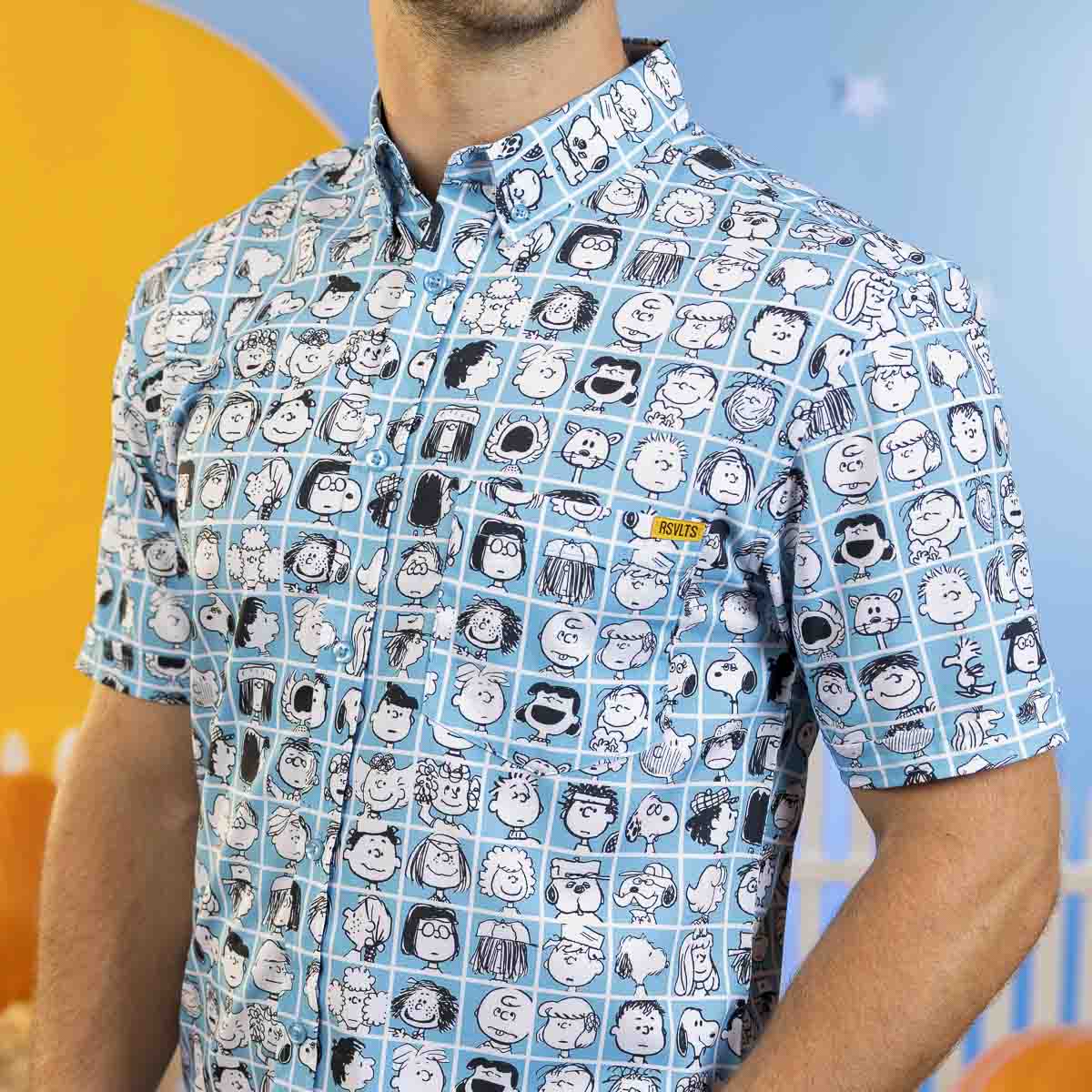 Peanuts "The Peanut Gallery" – KUNUFLEX Short Sleeve Shirt