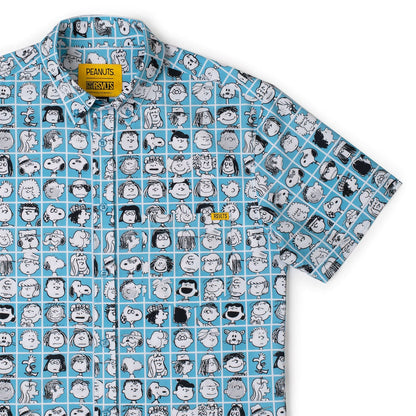 Peanuts "The Peanut Gallery" – KUNUFLEX Short Sleeve Shirt