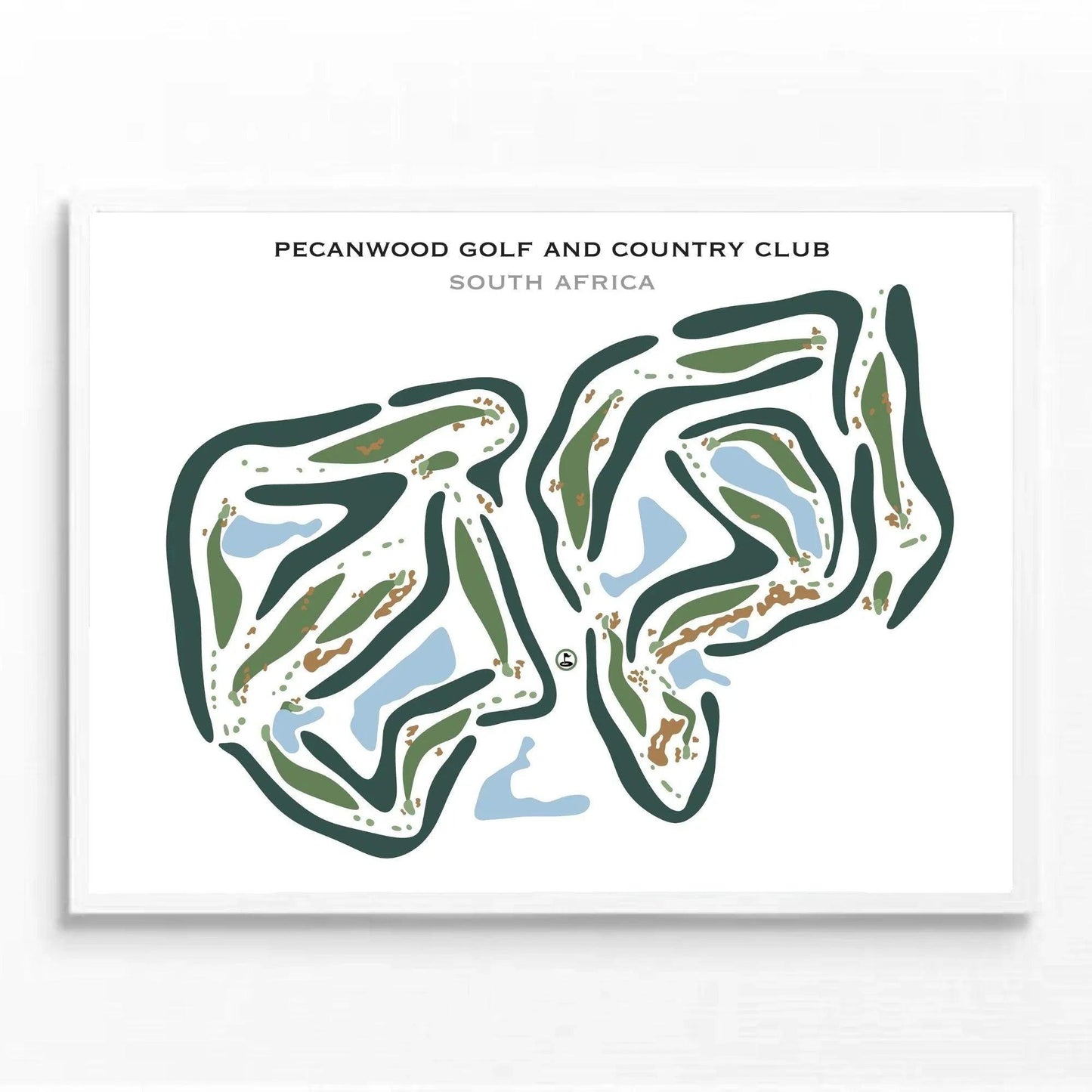 Pecanwood Golf and Country Club, South Africa - Printed Golf Courses