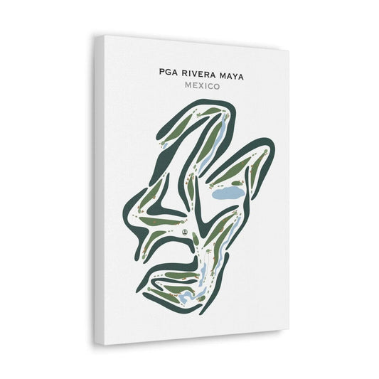 PGA Rivera Maya, Mexico - Printed Golf Courses