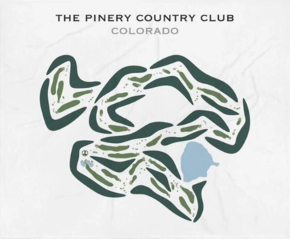 The Pinery Country Club, Colorado - Printed Golf Courses
