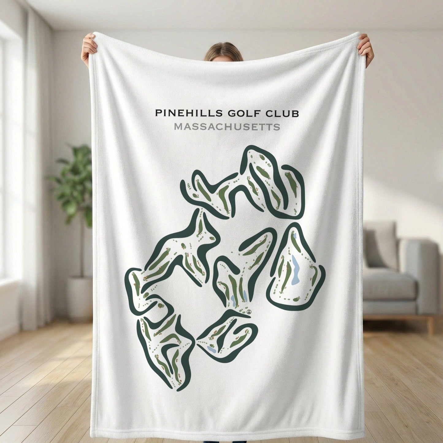 Pinehills Golf Club, Massachusetts - Printed Golf Courses