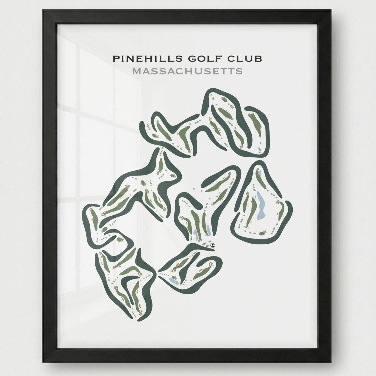 Pinehills Golf Club, Massachusetts - Printed Golf Courses