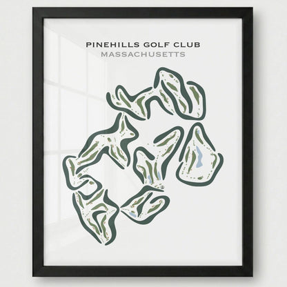 Pinehills Golf Club, Massachusetts - Printed Golf Courses