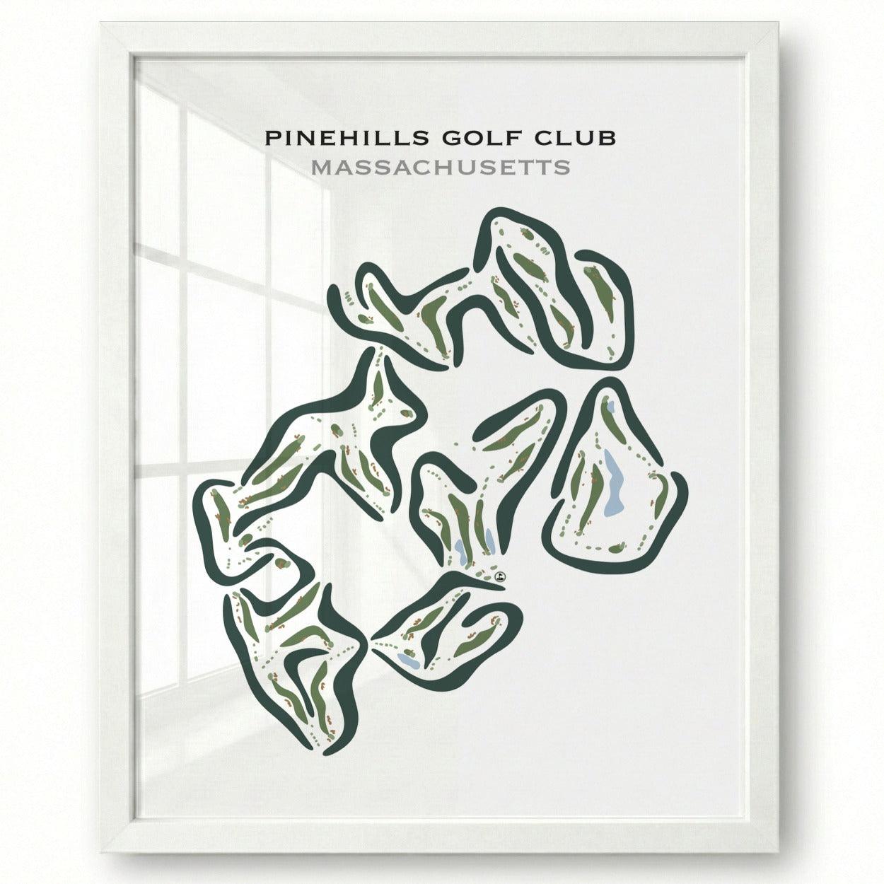 Pinehills Golf Club, Massachusetts - Printed Golf Courses