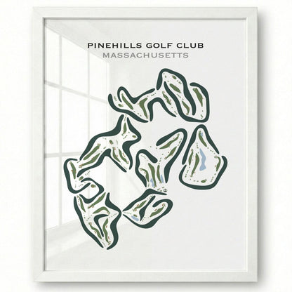 Pinehills Golf Club, Massachusetts - Printed Golf Courses