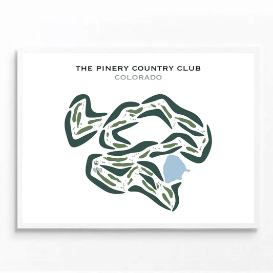 The Pinery Country Club, Colorado - Printed Golf Courses