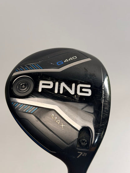 PING G440 MAX 7 Wood 21° ALTA CB 65 Regular Flex RH Used