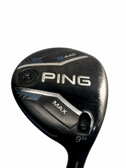 PING G440 MAX 9 Wood 24° TOUR 2.0 75X X-Stiff RH Used