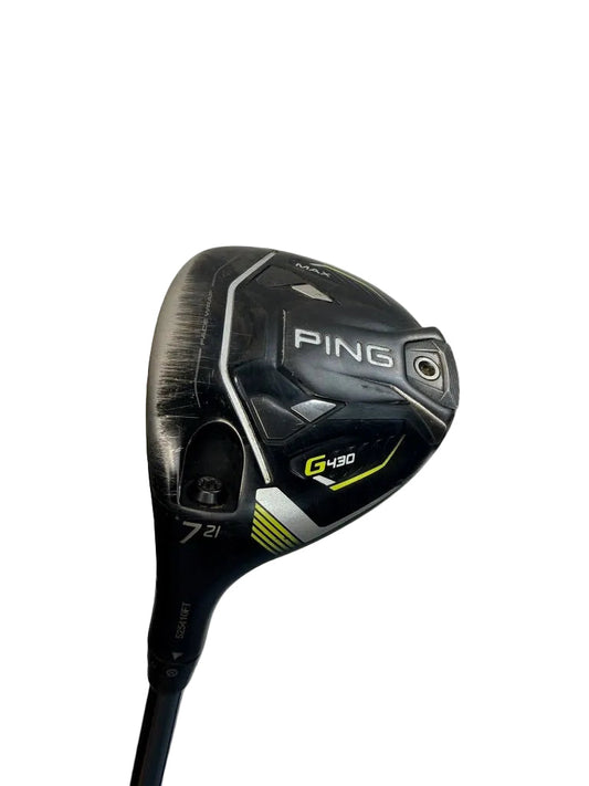 PING G430 MAX 7 Wood 21° LH Tour 2.0 Black 75 X-Stiff Used
