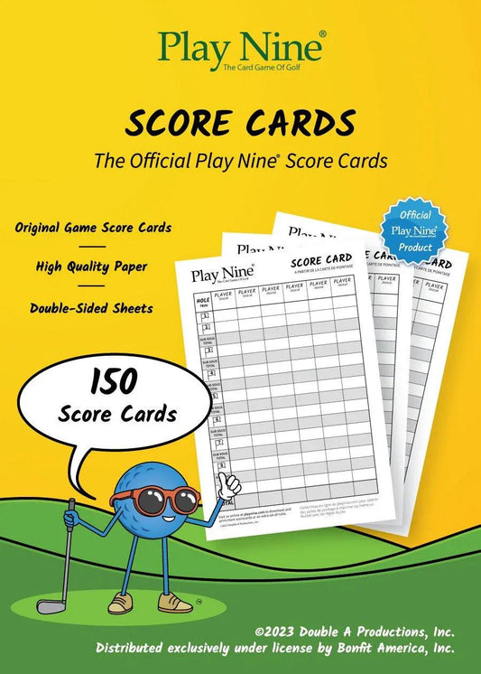 play-nine-score-card-sheet-pad-3-pack-658067 - GOLF LEAGUE