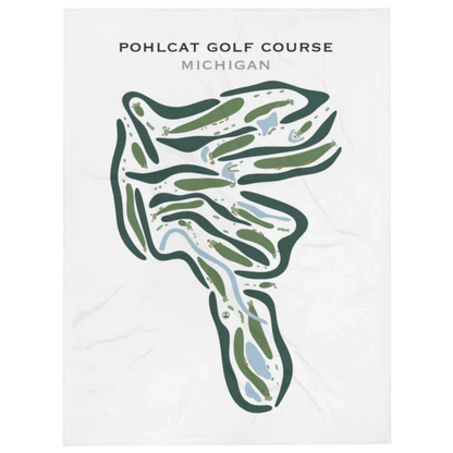 Pohlcat Golf Course, Michigan - Printed Golf Courses