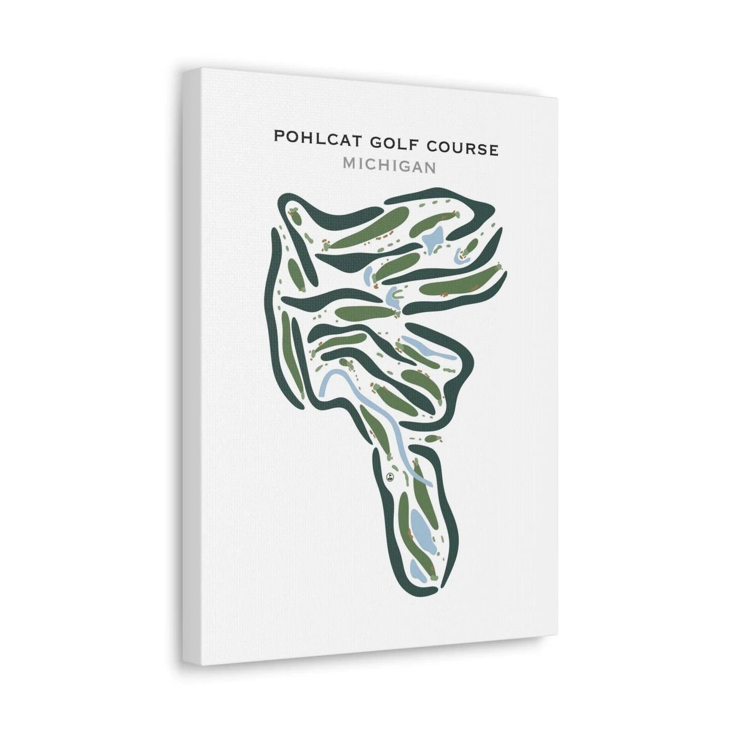 Pohlcat Golf Course, Michigan - Printed Golf Courses