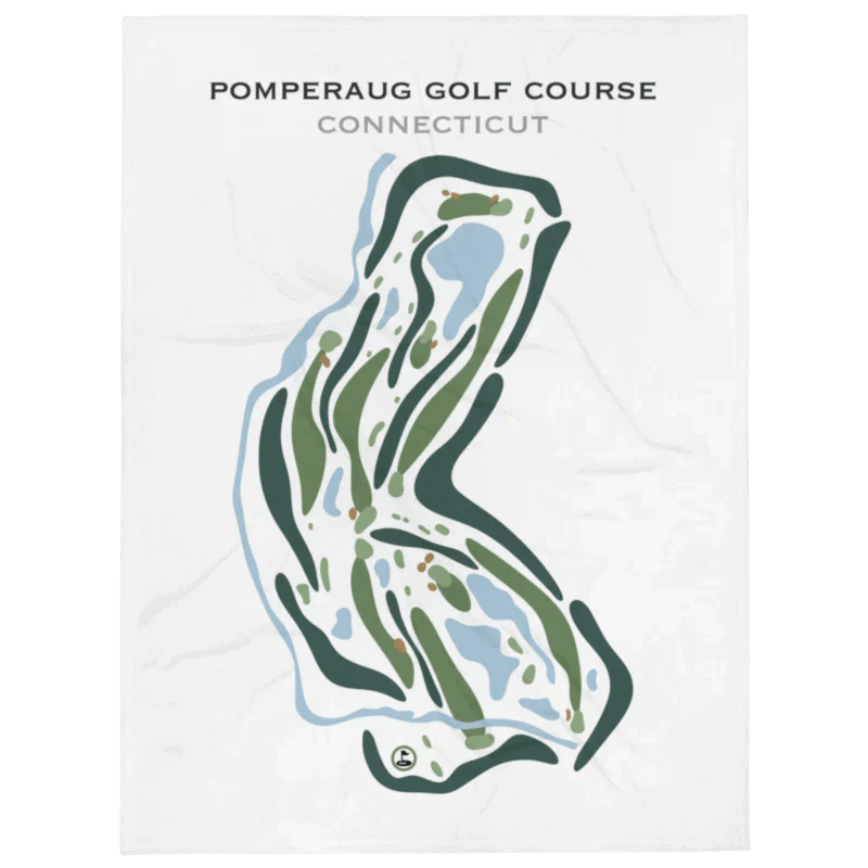 Pomperaug Golf Course, Connecticut - Printed Golf Courses