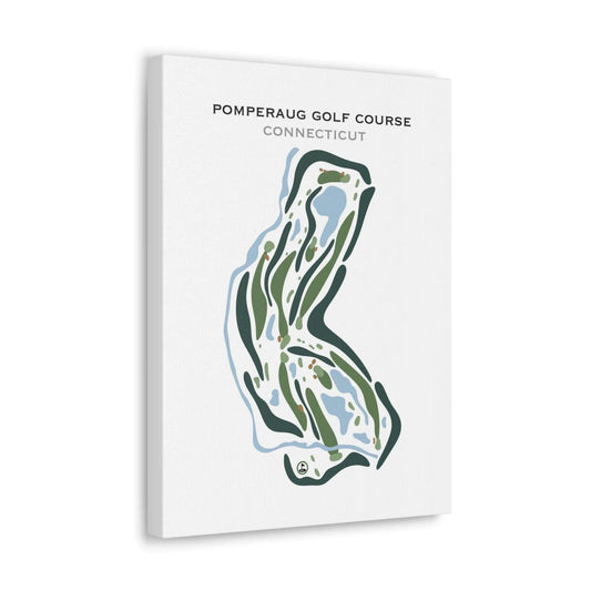 Pomperaug Golf Course, Connecticut - Printed Golf Courses