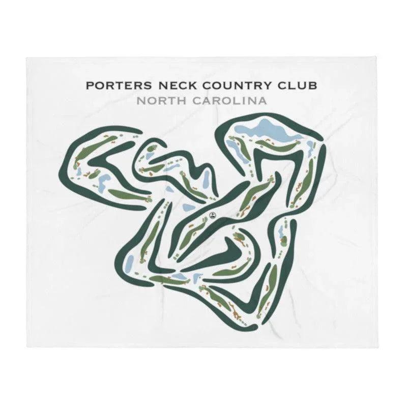 Porters Neck Country Club, North Carolina - Printed Golf Courses