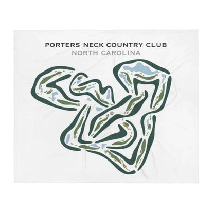 Porters Neck Country Club, North Carolina - Printed Golf Courses