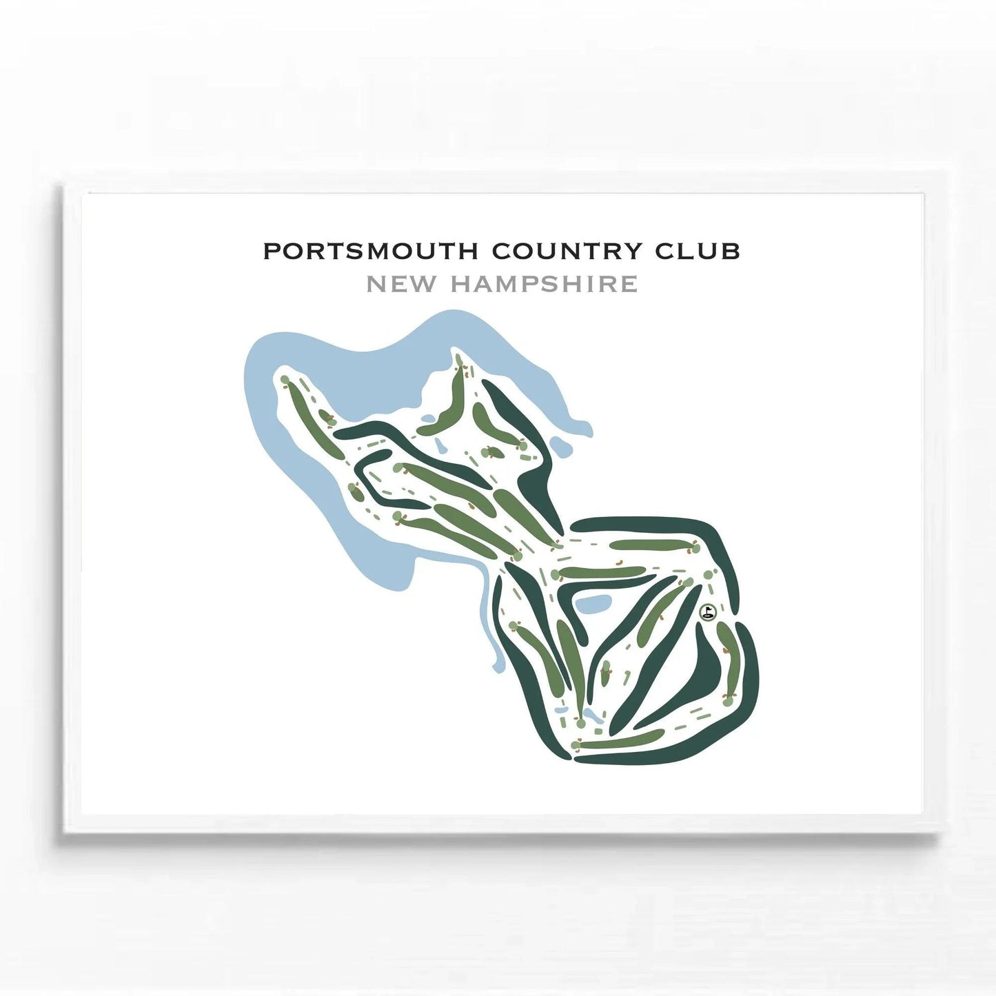 Portsmouth Country Club, New Hampshire - Printed Golf Courses