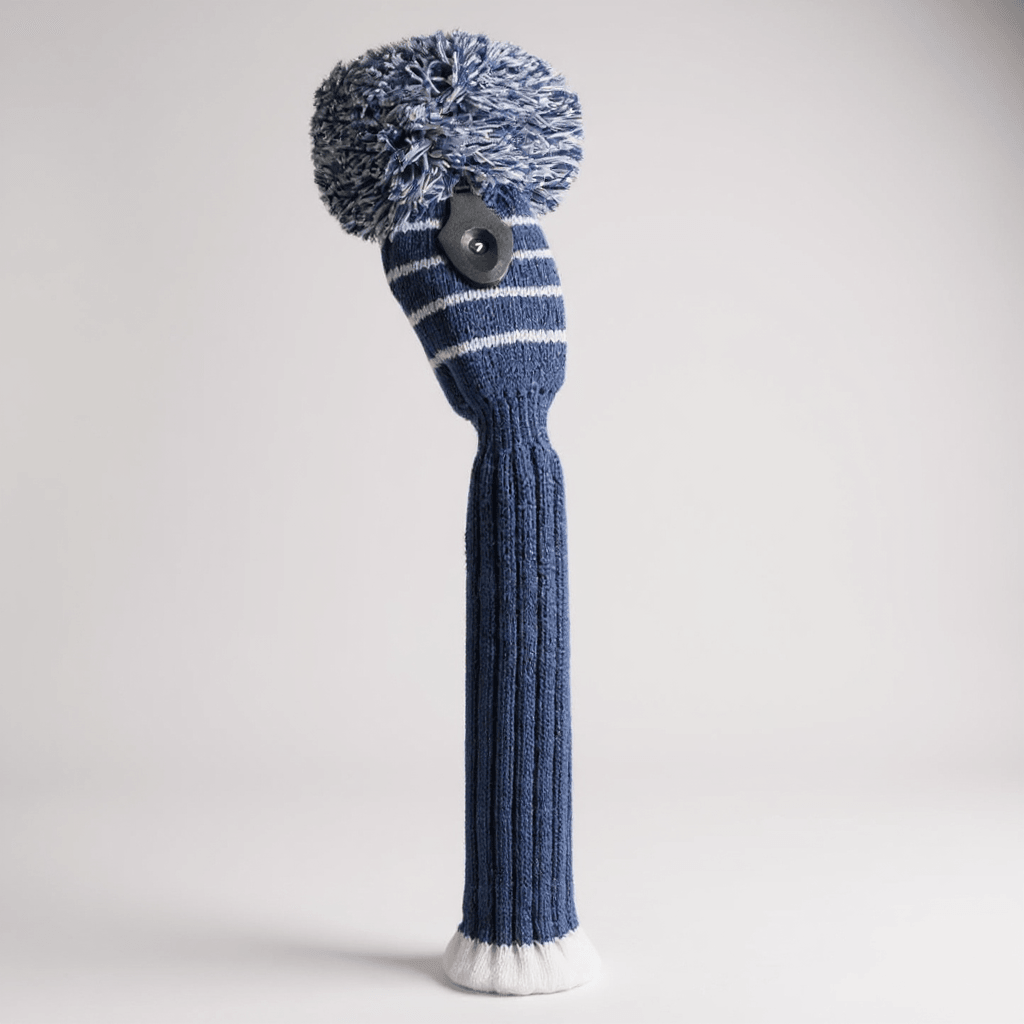 Navy Blue Striped Hybrid Headcover - Just4Golf