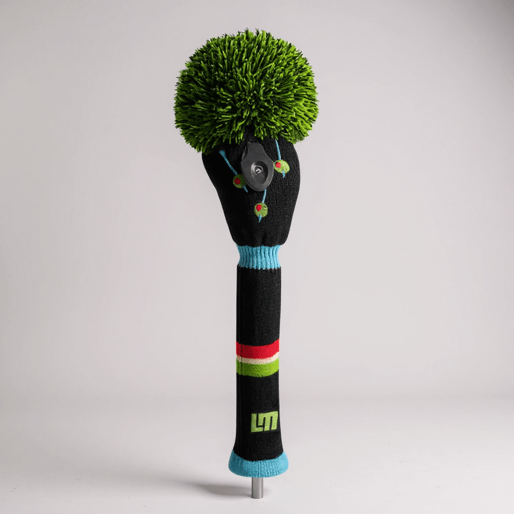 Happy Hour Martini Knit Fairway Wood Headcover (Loudmouth Golf collab) - Just4Golf