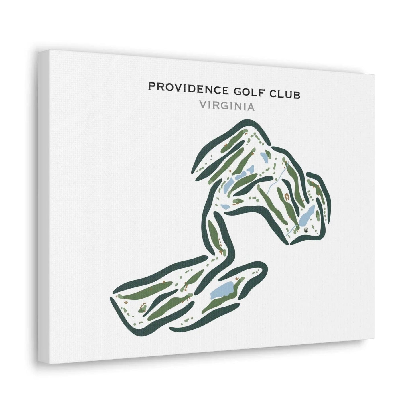 Providence Golf Club, Virginia - Printed Golf Courses