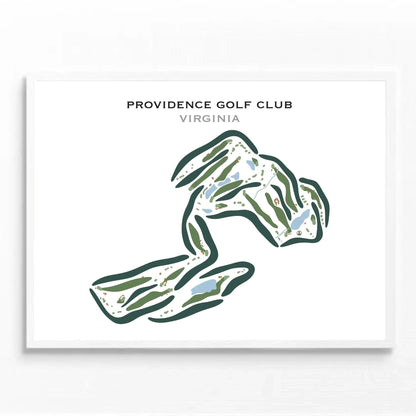 Providence Golf Club, Virginia - Printed Golf Courses