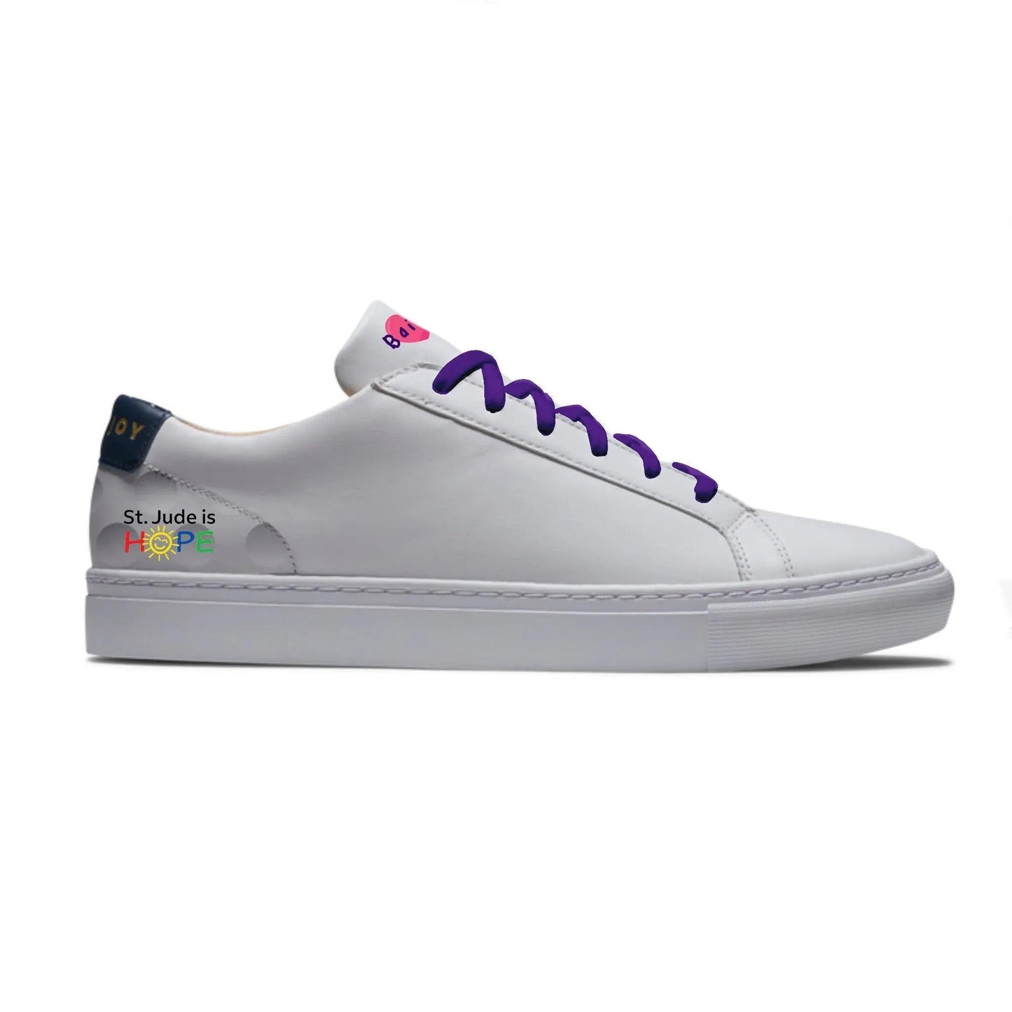 purple-eagle-shoes-for-st-jude-footjoy-court-sneakers-412 - GOLF LEAGUE